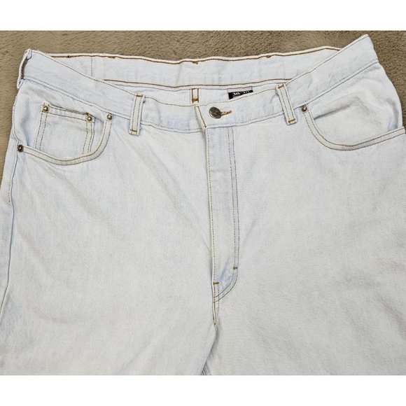 Vintage GITANO JEANS White Acid Washed 80's/90's Baggy Jeans *RARE* - Picture 2 of 10